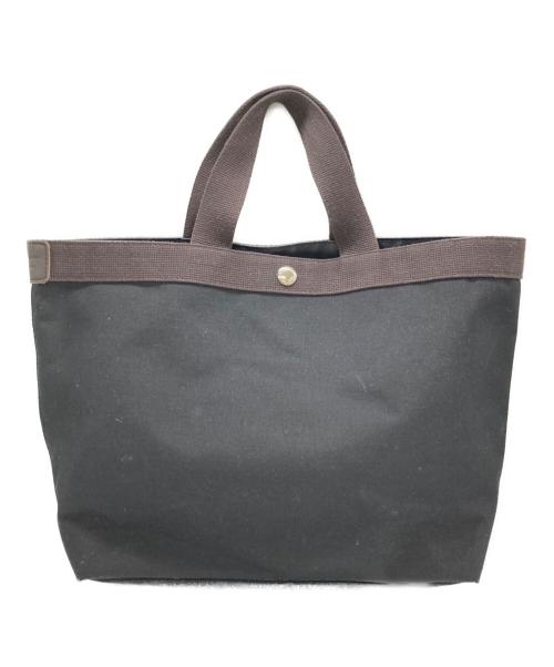 Herve Chapelier（エルベシャプリエ）Herve Chapelier (エルベシャプリエ) 707C フランス製トートバッグ ノワール×モカの古着・服飾アイテム