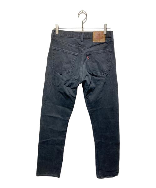 LEVI'S（リーバイス）LEVI'S (リーバイス) ボタンフライ ストレート ジーンズ ブラック サイズ:W31の古着・服飾アイテム