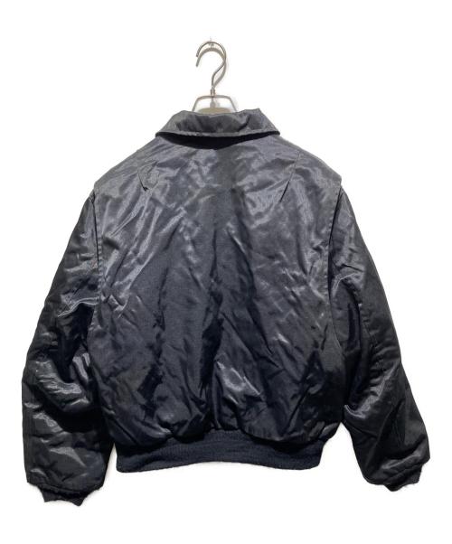 HARLEY-DAVIDSON（ハーレーダビッドソン）HARLEY-DAVIDSON (ハーレーダビッドソン) フライトジャケット ブラック サイズ:Ｌの古着・服飾アイテム