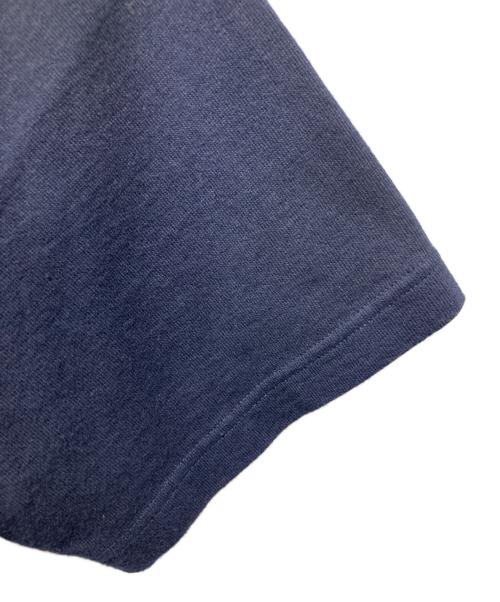 LOOPWHEELER（ループウィラー）LOOPWHEELER (ループウィラー) BEAMS (ビームス) ルーズフィットtシャツ ネイビー サイズ:Ｌの古着・服飾アイテム