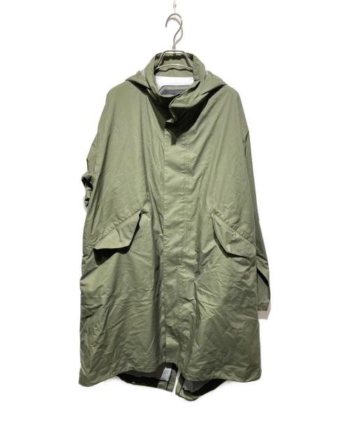 THE NORTH FACE（ザ ノース フェイス）THE NORTH FACE (ザ ノース フェイス) ゴアテックスナイロンモッズコート グリーン サイズ:Mの古着・服飾アイテム