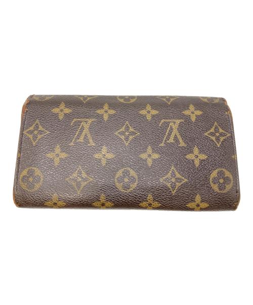 LOUIS VUITTON（ルイ ヴィトン）LOUIS VUITTON (ルイ ヴィトン) 長財布/ポルトフォイユ・サラ ブラウンの古着・服飾アイテム