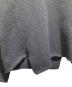 中古・古着 COMME des GARCONS SHIRT (コムデギャルソンシャツ) 14AW Vネックアシンメトリーウールニット ブラック サイズ:XS：18000円