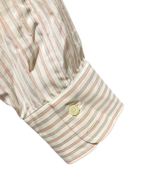 BROOKS BROTHERS（ブルックスブラザーズ）BROOKS BROTHERS (ブルックスブラザーズ) USA製Est.1818タグストライプシャツ レッド×ベージュ サイズ:14　1/2の古着・服飾アイテム