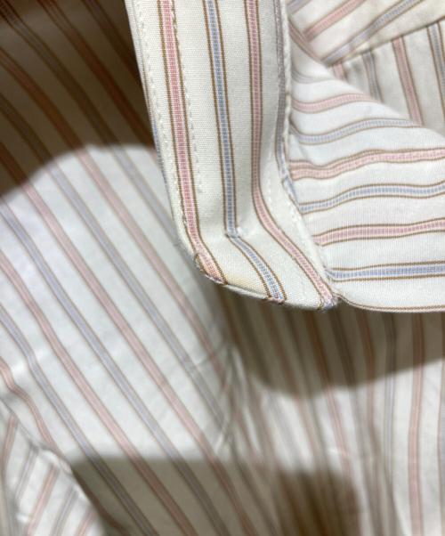 BROOKS BROTHERS（ブルックスブラザーズ）BROOKS BROTHERS (ブルックスブラザーズ) USA製Est.1818タグストライプシャツ レッド×ベージュ サイズ:14　1/2の古着・服飾アイテム