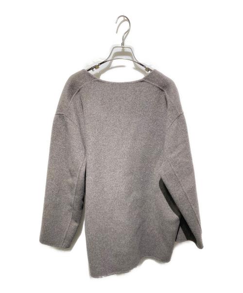 Plage（プラージュ）Plage (プラージュ) 25AW HAMILTON Cardigan/ノーカラーコート ブラウン サイズ:36の古着・服飾アイテム