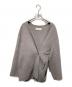Plage（プラージュ）の古着「25AW HAMILTON Cardigan/ノーカラーコート」｜ブラウン