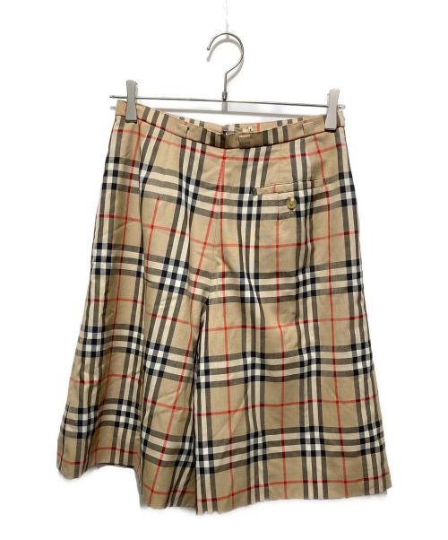 Burberry's（バーバリーズ）Burberry's (バーバリーズ) ノバチェックショートパンツ ベージュ サイズ:11ARの古着・服飾アイテム