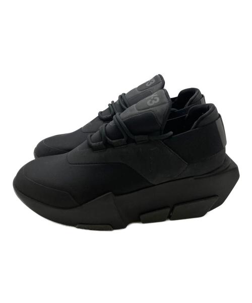 Y-3（ワイスリー）Y-3 (ワイスリー) 厚底スニーカー ブラック サイズ:24.5の古着・服飾アイテム