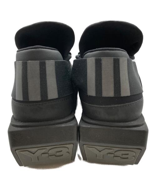 Y-3（ワイスリー）Y-3 (ワイスリー) 厚底スニーカー ブラック サイズ:24.5の古着・服飾アイテム