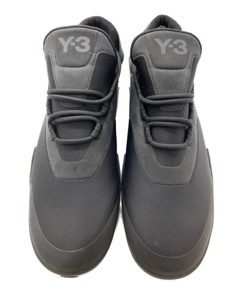 Y-3（ワイスリー）Y-3 (ワイスリー) 厚底スニーカー ブラック サイズ:24.5の古着・服飾アイテム