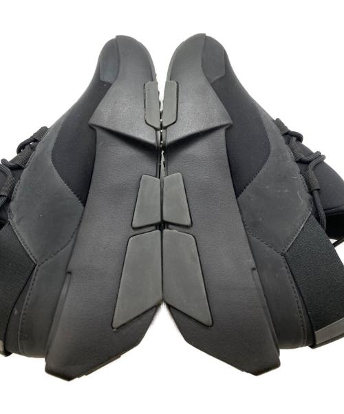 Y-3（ワイスリー）Y-3 (ワイスリー) 厚底スニーカー ブラック サイズ:24.5の古着・服飾アイテム