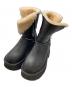 UGG（アグ）の古着「Esmee Leather Boot/エスミーレザーブーツ」｜ブラック