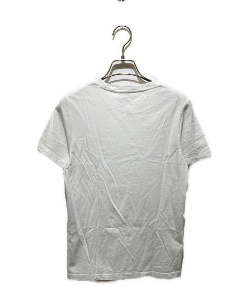 maison kitsune（メゾンキツネ）MAISON KITSUNE (メゾンキツネ) プリントTシャツ/FOX HEAD PATCH REGULAR TEE ホワイト サイズ:ＸＳの古着・服飾アイテム
