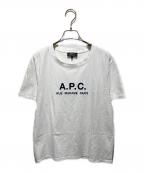 A.P.C.アーペーセー）の古着「ロゴカットソー」｜ホワイト