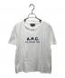 A.P.C.（アーペーセー）の古着「ロゴカットソー」｜ホワイト