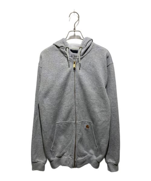 CarHartt（カーハート）CarHartt (カーハート) ジップパーカー グレー サイズ:Sの古着・服飾アイテム