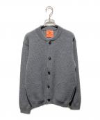 ANDERSEN-ANDERSENアンデルセン アンデルセン）の古着「ニットカーディガン/Skipper Jacket」｜グレー