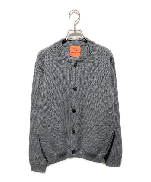 ANDERSEN-ANDERSEN（アンデルセン アンデルセン）Andersen-Andersen (アンデルセン アンデルセン) ニットカーディガン/Skipper Jacket グレー サイズ:Mの古着・服飾アイテム