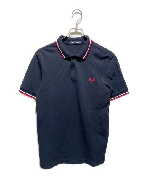 FRED PERRY（フレッドペリー）FRED PERRY (フレッドペリー) ポロシャツ ネイビー サイズ:Mの古着・服飾アイテム