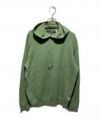 RLX RALPH LAURENアールエルエックスラルフローレン）の古着「カシミヤニットパーカー」｜グリーン