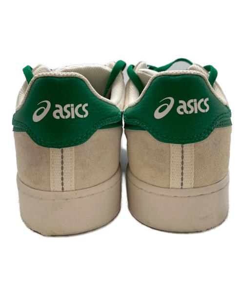asics（アシックス）asics (アシックス) JAPAN PRO skateboarding/ローカットスニーカー グリーン×ベージュ サイズ:29の古着・服飾アイテム