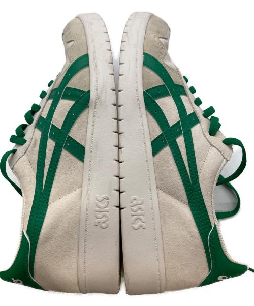 asics（アシックス）asics (アシックス) JAPAN PRO skateboarding/ローカットスニーカー グリーン×ベージュ サイズ:29の古着・服飾アイテム
