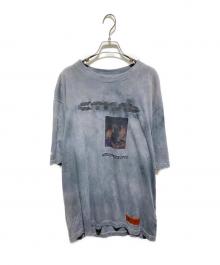 HERON PRESTON（ヘロンプレストン）の古着「worldwide loveTシャツ」｜グレー