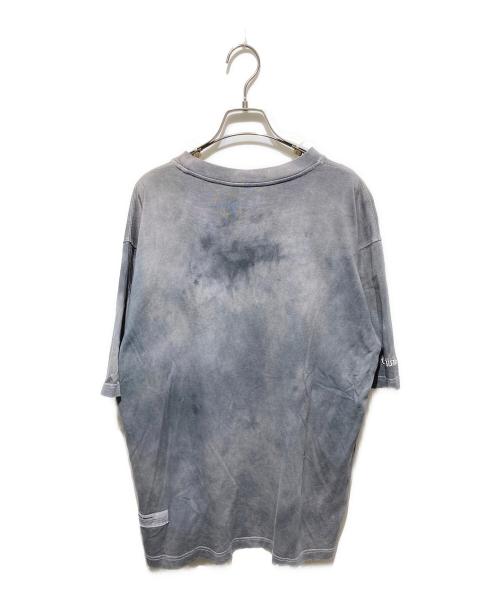 HERON PRESTON（ヘロンプレストン）HERON PRESTON (ヘロンプレストン) worldwide loveTシャツ グレー サイズ:Ｍの古着・服飾アイテム