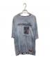 HERON PRESTON（ヘロンプレストン）の古着「worldwide loveTシャツ」｜グレー