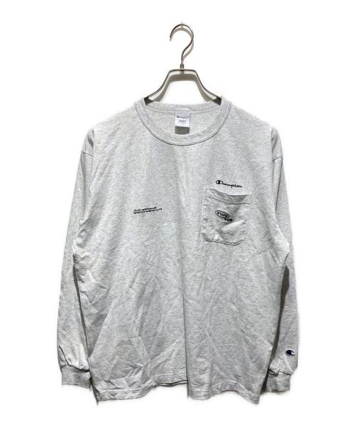 Champion（チャンピオン）Champion (チャンピオン) WTAPS (ダブルタップス) 別注 25AW ACADEMY LS COTTON /別注ロングスリーブカットソー サイズ:Lの古着・服飾アイテム