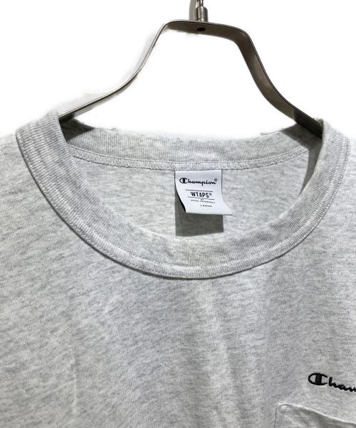 Champion（チャンピオン）Champion (チャンピオン) WTAPS (ダブルタップス) 別注 25AW ACADEMY LS COTTON /別注ロングスリーブカットソー サイズ:Lの古着・服飾アイテム