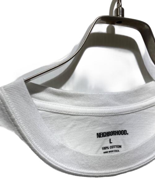 NEIGHBORHOOD（ネイバーフッド）NEIGHBORHOOD (ネイバーフッド) プリントTシャツ ホワイト サイズ:Lの古着・服飾アイテム