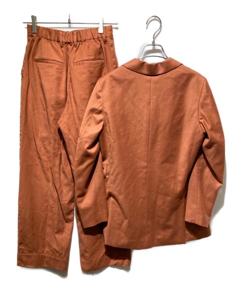 MAISON SPECIAL（メゾンスペシャル）MAISON SPECIAL (メゾンスペシャル) ウールベルト付セットアップ ブラウン サイズ:1の古着・服飾アイテム