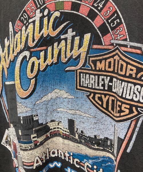 HARLEY-DAVIDSON（ハーレーダビッドソン）HARLEY-DAVIDSON (ハーレーダビッドソン) USA製 ノースリーブTシャツ ブラック サイズ:Ｌの古着・服飾アイテム