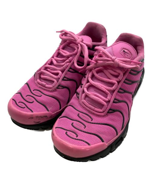 NIKE（ナイキ）NIKE (ナイキ) AIR MAX PLUS SE PLAYFUL ブラック×ピンク サイズ:25の古着・服飾アイテム