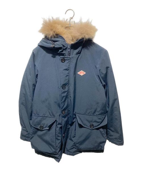 DANTON（ダントン）DANTON (ダントン) ファー付ダウンジャケット ネイビー サイズ:38の古着・服飾アイテム