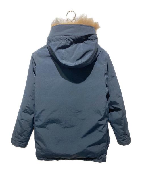 DANTON（ダントン）DANTON (ダントン) ファー付ダウンジャケット ネイビー サイズ:38の古着・服飾アイテム