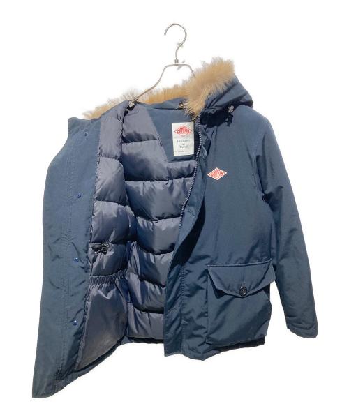 DANTON（ダントン）DANTON (ダントン) ファー付ダウンジャケット ネイビー サイズ:38の古着・服飾アイテム