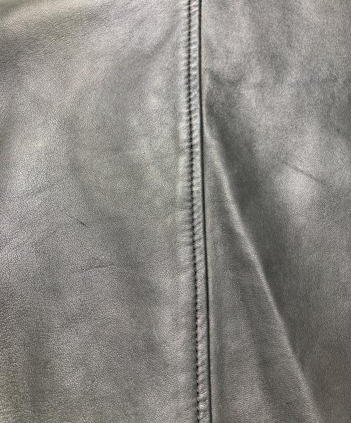 AVIREX（アヴィレックス）AVIREX (アヴィレックス) ラムレザージャケット ブラック サイズ:不明の古着・服飾アイテム