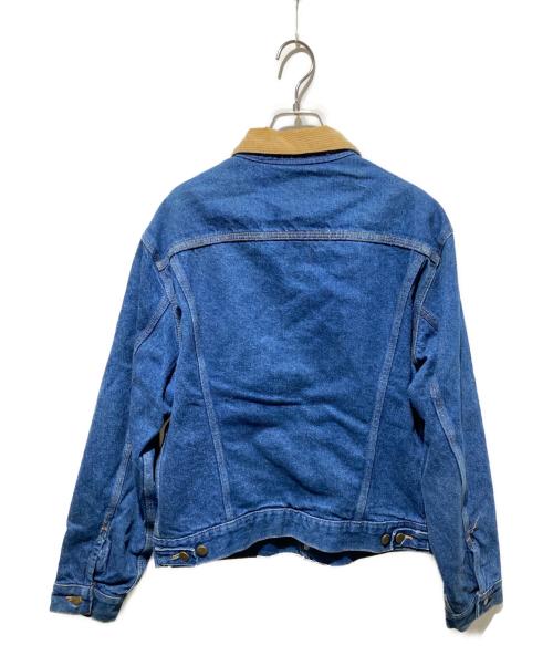 CarHartt（カーハート）CarHartt (カーハート) 80's 裏地赤ネルデニムトラッカージャケット インディゴ サイズ:42の古着・服飾アイテム