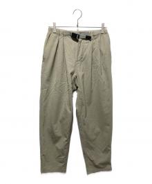 GRAMICCI（グラミチ）の古着「bshop〈別注〉2タックワイドテーパードパンツ」｜ベージュ