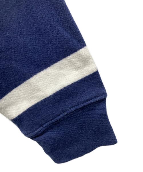 POLO RALPH LAUREN（ポロ・ラルフローレン）POLO RALPH LAUREN (ポロ・ラルフローレン) ラガーシャツ ネイビー×ホワイト サイズ:Ｌの古着・服飾アイテム