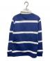 POLO RALPH LAUREN (ポロ・ラルフローレン) ラガーシャツ ネイビー×ホワイト サイズ:Ｌ：5000円