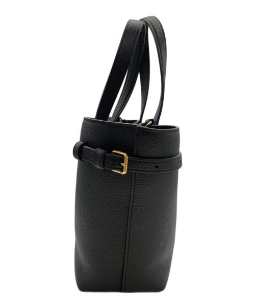 CELINE（セリーヌ）CELINE (セリーヌ) ミニカバアナイスキュイルトリオンフ/グレインドカーフスキン ブラックの古着・服飾アイテム