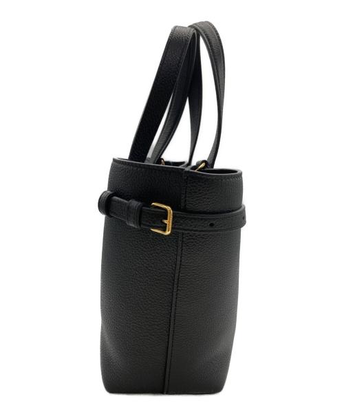 CELINE（セリーヌ）CELINE (セリーヌ) ミニカバアナイスキュイルトリオンフ/グレインドカーフスキン ブラックの古着・服飾アイテム
