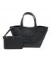 CELINE（セリーヌ）の古着「ミニカバアナイスキュイルトリオンフ/グレインドカーフスキン」｜ブラック