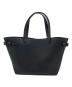 CELINE (セリーヌ) ミニカバアナイスキュイルトリオンフ/グレインドカーフスキン ブラック：250000円