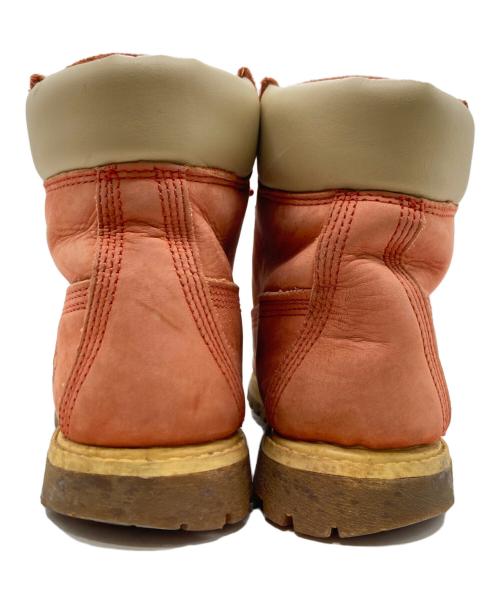 Timberland（ティンバーランド）Timberland (ティンバーランド) レースアップブーツ レッド サイズ:7Wの古着・服飾アイテム