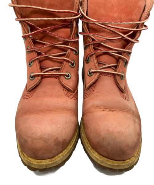 Timberland（ティンバーランド）Timberland (ティンバーランド) レースアップブーツ レッド サイズ:7Wの古着・服飾アイテム